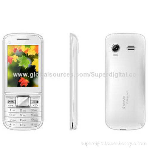 2.4-inch Dual-SIM Phones, Support Bluetooth, Multimedia, Camera, TV, Java and Vibration Functions